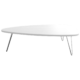 PNG coffee table Galet white