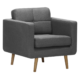 PNG fauteuil leana gris