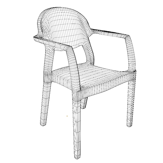 fauteuil 3d